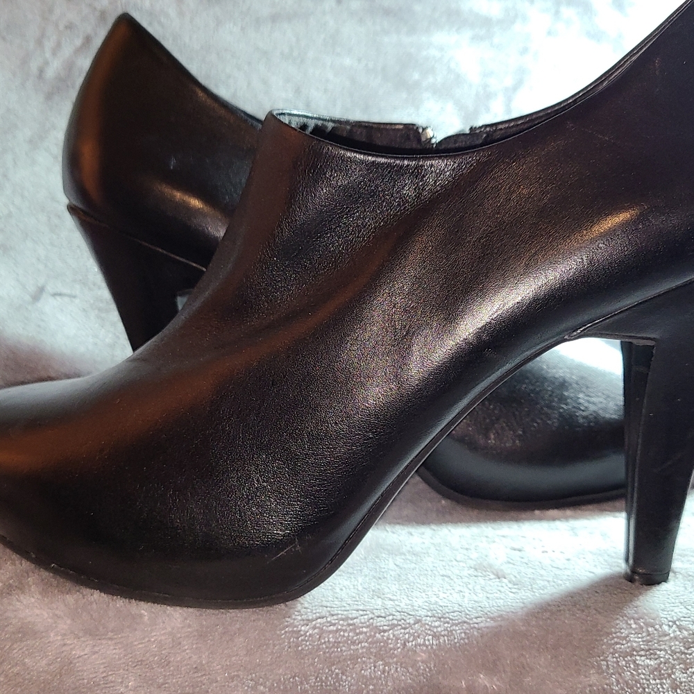 Black Worthington Ankle Bootie